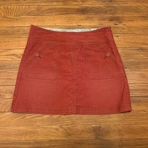 Prana Corduroy Skirt-Size 4